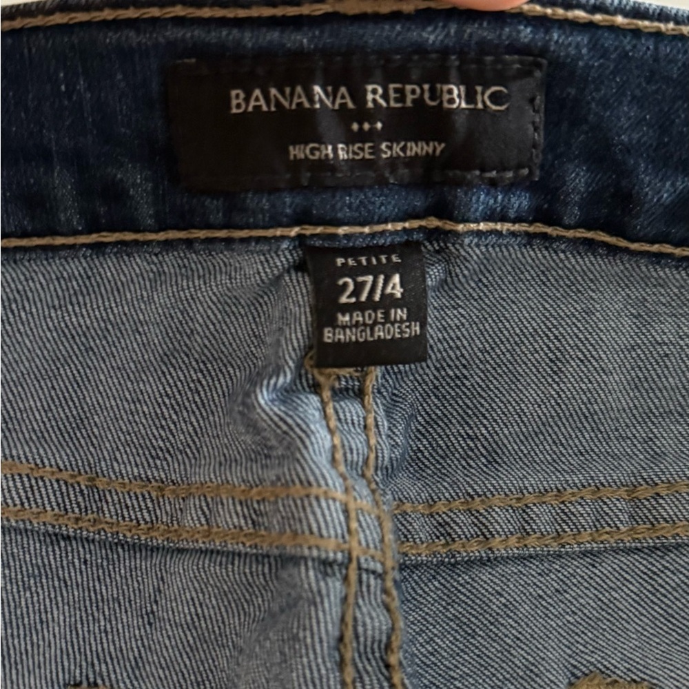 Banana Republic High Rise Skinny Jeans, 27/4 - Picture 5 of 9